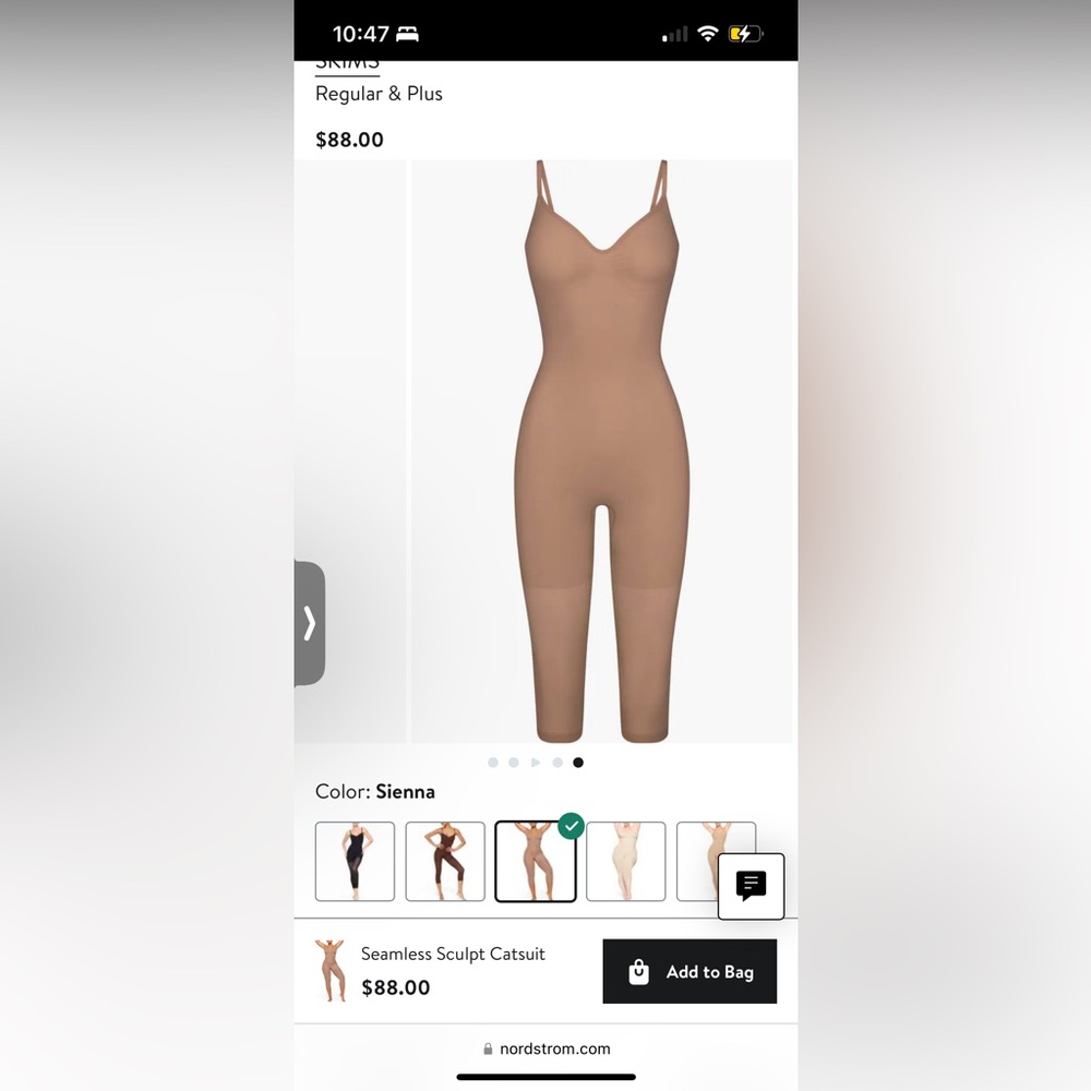 Skims M catsuit